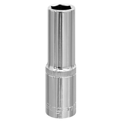 Sealey Walldrive Socket 13mm Deep 1/2" Square Drive Chrome Vanadium Steel S0669 from B&Q