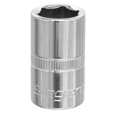 B&Q -  15mm 1/2" Square Drive Walldrive Socket Tool Chrome Vanadium Steel S0653