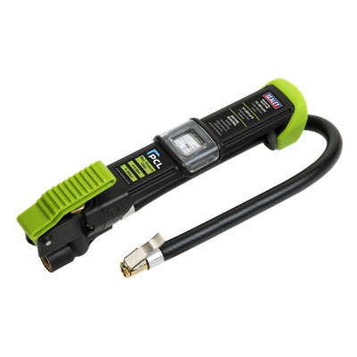 Sealey Clip On Connector Tyre Inflator Airlite Eco 255Mm Flexible Hose Sa37/98