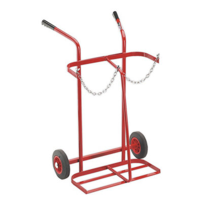  - Sealey Welding Bottle Trolley2 Bottle St28/b