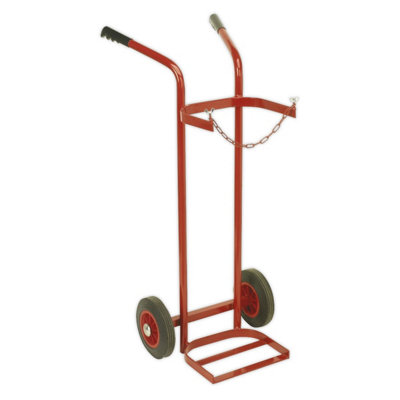  - Sealey Welding Bottle Trolley1 Bottle St28S