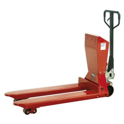 Sealey  Pallet Truck With Scales2000Kg Capacity 1150 X 555mm Pt1150Sc from B&Q