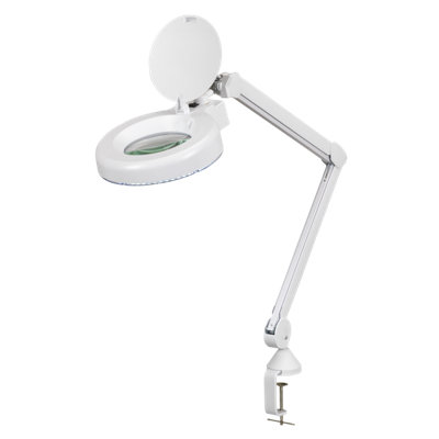 B&Q -  Bench Mounting Work Light With 3 Dioptre Lens 48 Smd Led 230V Wl483D