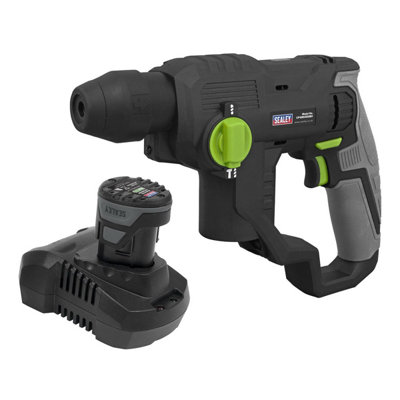 Sealey Cordless Sds Plus Rotary Hammer Drill Kit 10.8V 2Ah Sv10.8 Cp108Vsds from B&Q