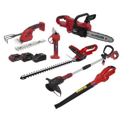 Sealey 6 x 20V SV20 Series Garden Maintenance Combo Kit - CP20VCOMBO15 - Image 10