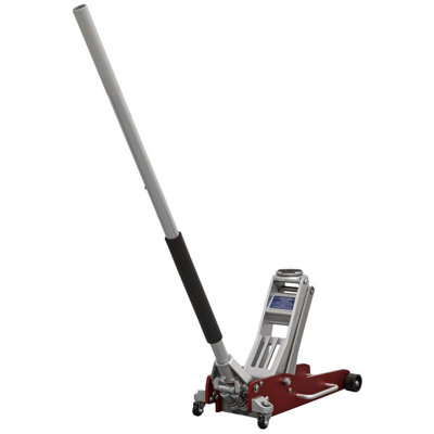 B&Q -  Rja2500 Premier Low Profile Aluminium Trolley Jack With Rocket Lift 2.5 Tonne