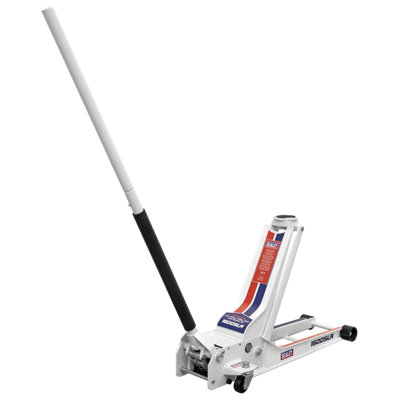 Sealey Low Profile Rocket Lift Trolley Jack 1.5 Tonne 70mm-610mm Height 1500Slr from B&Q