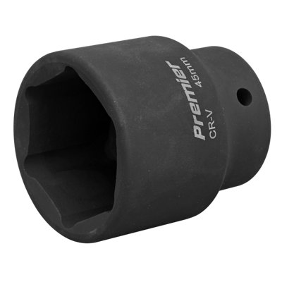 Sealey 45mm 3/4" Square Drive Impact Socket Forged Chrome Vanadium Steel Sx012 from B&Q