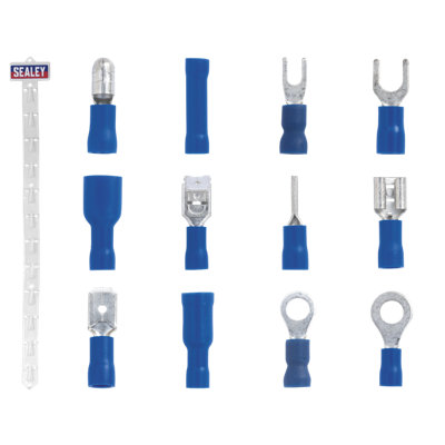 Sealey Btset Clip Strip Deal - Terminals Blue 5054630310393 - Image 11