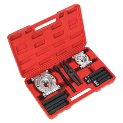 Sealey Double Mechanical Bearing Separator & Puller Set - 12 Pieces Ps984