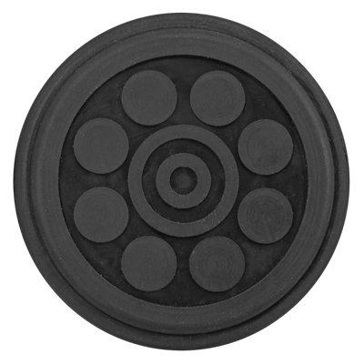Sealey Safety Rubber Jack Pad Type A Durable Rubber Prevents Vehicle Damage Jp29 from B&Q