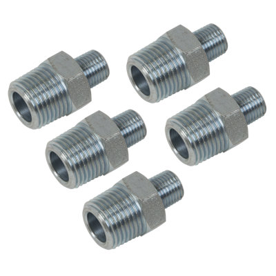 Sealey Pcl Reducing Union 1/2" Bspt To 1/4" Bspt 5 Pieces For Workshop Agricultural Use