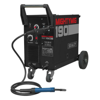 Sealey Professional Gas/gasless Mig Welder With Euro Torch 190A from B&Q