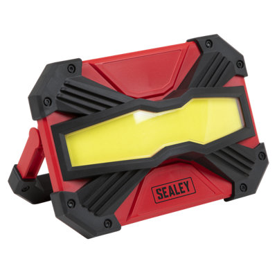 Sealey Rechargeable Portable Floodlight & Power Bank 30W Cob Led 300-3000 Lumens from B&Q