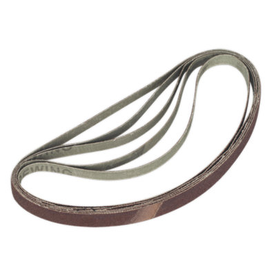 Sealey 12 X 456Mm Sanding Belt 100Grit - Pack Of 5