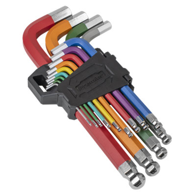 Sealey Premier Jumbo Ball-End Hex Key Set 13Pc from B&Q