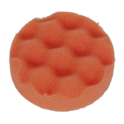 B&Q -  Ptcchw80O Hook-And-Loop Buffing & Polishing Foam Head 80 X 25mmOrange/firm