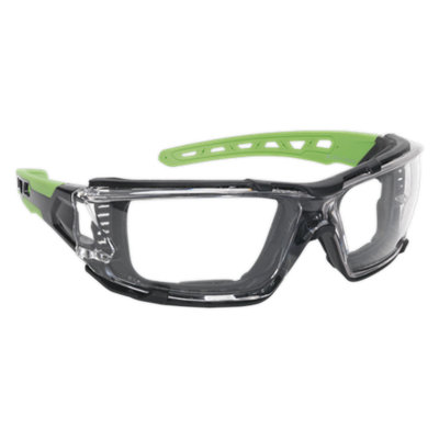 Sealey Worksafe Safety Spectacles With Eva PaddingClear Lens from B&Q