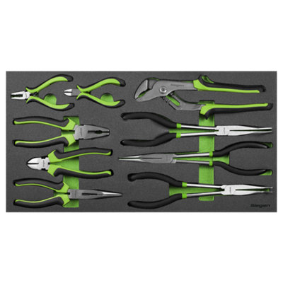 Sealey Siegen Pliers Set With Tool Tray 9Pc