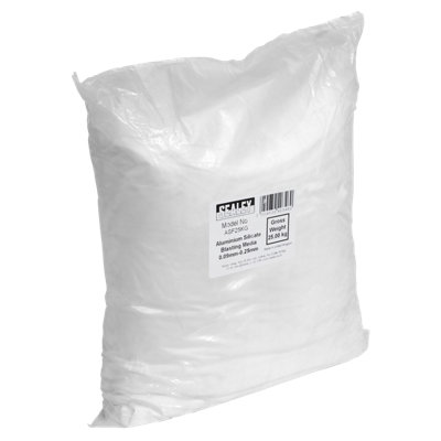 Sealey Aluminium Silicate Blasting Media 0.09mm-0.25mm General Purpose ASF25KG - Image 8