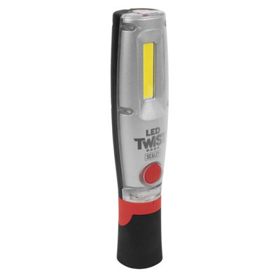 Sealey Led2001 Led Twist Rechargeable Inspection 16W Cob & 1W Smd Light