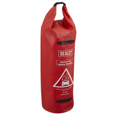 Sealey PU Coated Vehicle Fire Safety Blanket 6m 8m - Image 6