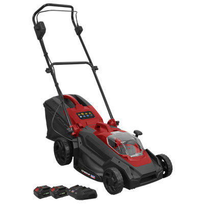B&Q -  Sv20 Series Cordless Lawn Mower Kit 40V 4Ah 40Cm 40L Bag Cp40Vlmkit