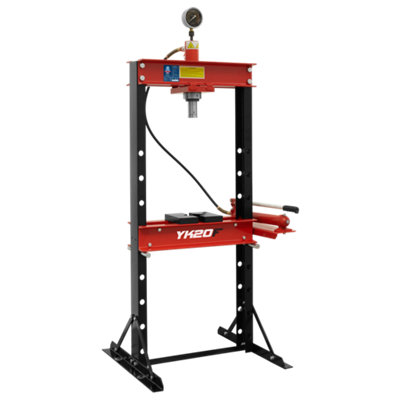 B&Q -  Professional Floor Type Hydraulic Press 20 Tonne
