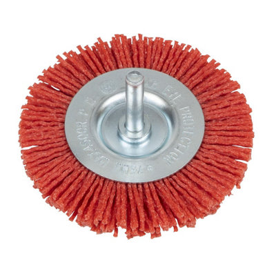 Sealey Grain Nfbc75 75Mm Nylon Filament Circular Brush With 6Mm Shaft