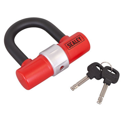 Sealey Ssl01 D-Shape Padlock Durable Lock from B&Q