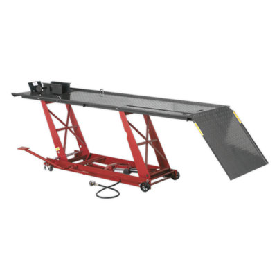 Sealey Air/hydraulic Motorcycle Lift 454Kg Capacity from B&Q