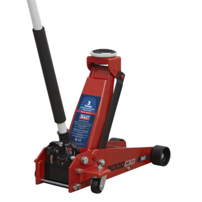 Sealey Quick Lift Standard Chassis Trolley Jack 3 Tonne from B&Q