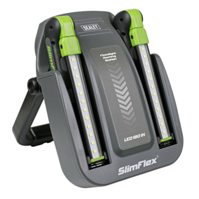 Sealey Rechargeable Floodlight/folding Inspection Light Docking Station Kit from B&Q