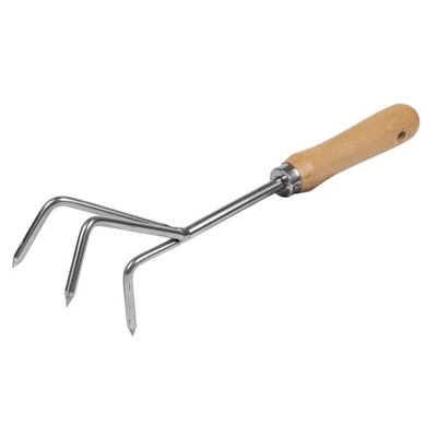 Sealey Gtwh005 Premier Cultivator With Short Ash Handle & Stainless Steel Tines from B&Q