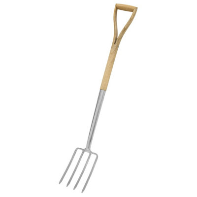 Sealey Gtwh018 Premier Border Fork With Ash Handle & Stainless Steel Tines from B&Q