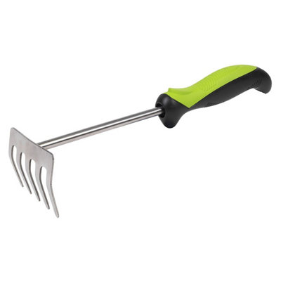 Sealey Gtsg010 Hand Rake With Soft Grip Handle & Stainless Steel Tines 310Mm Size 15
