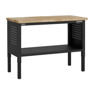 Sealey Apmwb50w Superline Pro Modular Workbench With Wooden Worktop 1265Mm