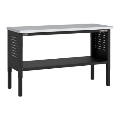 Sealey Apmwb60ss Superline Pro Modular Workbench With Stainless Steel Worktop & Adjustable Height 1525Mm