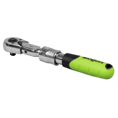 Sealey S01294 Siegen Extendable Flexi-Head Ratchet Wrench 1/4"Sq Drive