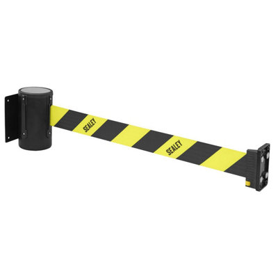 Sealey EV22 Wall Mounting Retractable Belt Barrier - Image 5
