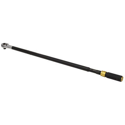 Sealey Stw907B Premier Black Torque Wrench Micrometer 3/4"sq Drive Calibrated 160-800Nm from B&Q