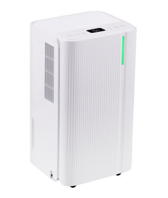 Baridi Dehumidifier With Digital Display & 24Hr Timer 12LWhite from B&Q