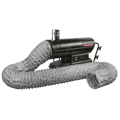 Sealey Abi1700Combo Space Warmer Indirect Kerosene/diesel Heater 170,000Btu/hr With 5M Ducting