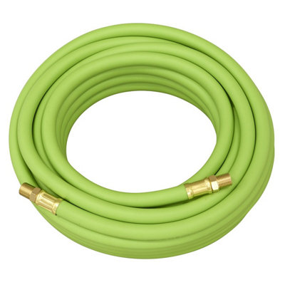B&Q -  Ahh10 High-Visibility Hybrid Air Hose With 1/4"bsp Unions 10M X 8mm
