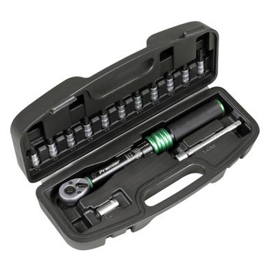 Sealey Stw911B Torque Wrench Set 1/4"sq Drive 5-25Nm 14Pc
