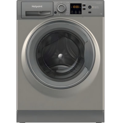 Hotpoint Nswf 7469 Gg UkGraphite Freestanding 7Kg Washing Machine1400 RpmA Energy from B&Q