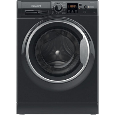 Hotpoint Nswm 1046 Bs UkBlack Freestanding 10Kg Washing Machine1400 RpmA Energy from B&Q