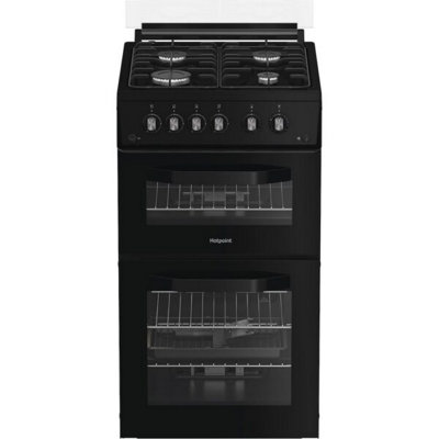 Hotpoint Hdg5GcbBlack 50Cm Gas Double Cooker59LA+ Energy from B&Q