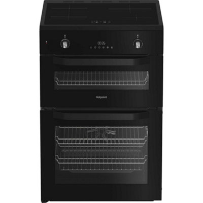 Hotpoint Men's Black Hde6idc2b1 Cooker + Install Small - Image 11