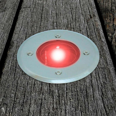Solalite Led Solar Deck Light Colour Changing (4 Pack)